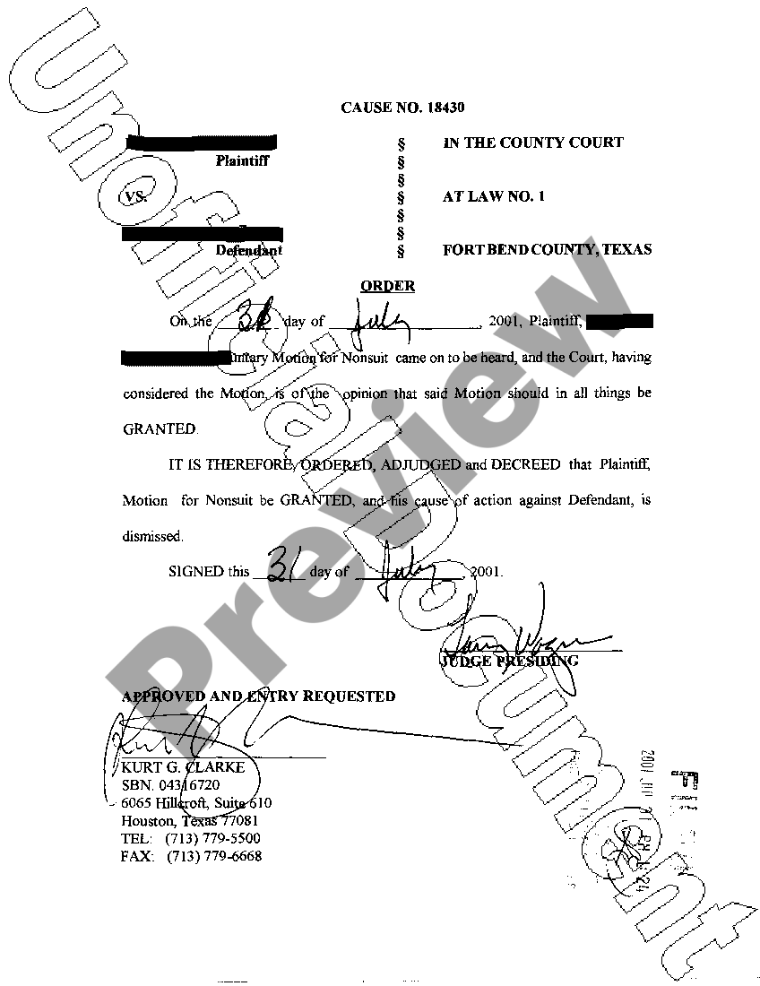 What Is A Notice Of Non Suit at Michael Dunn blog
