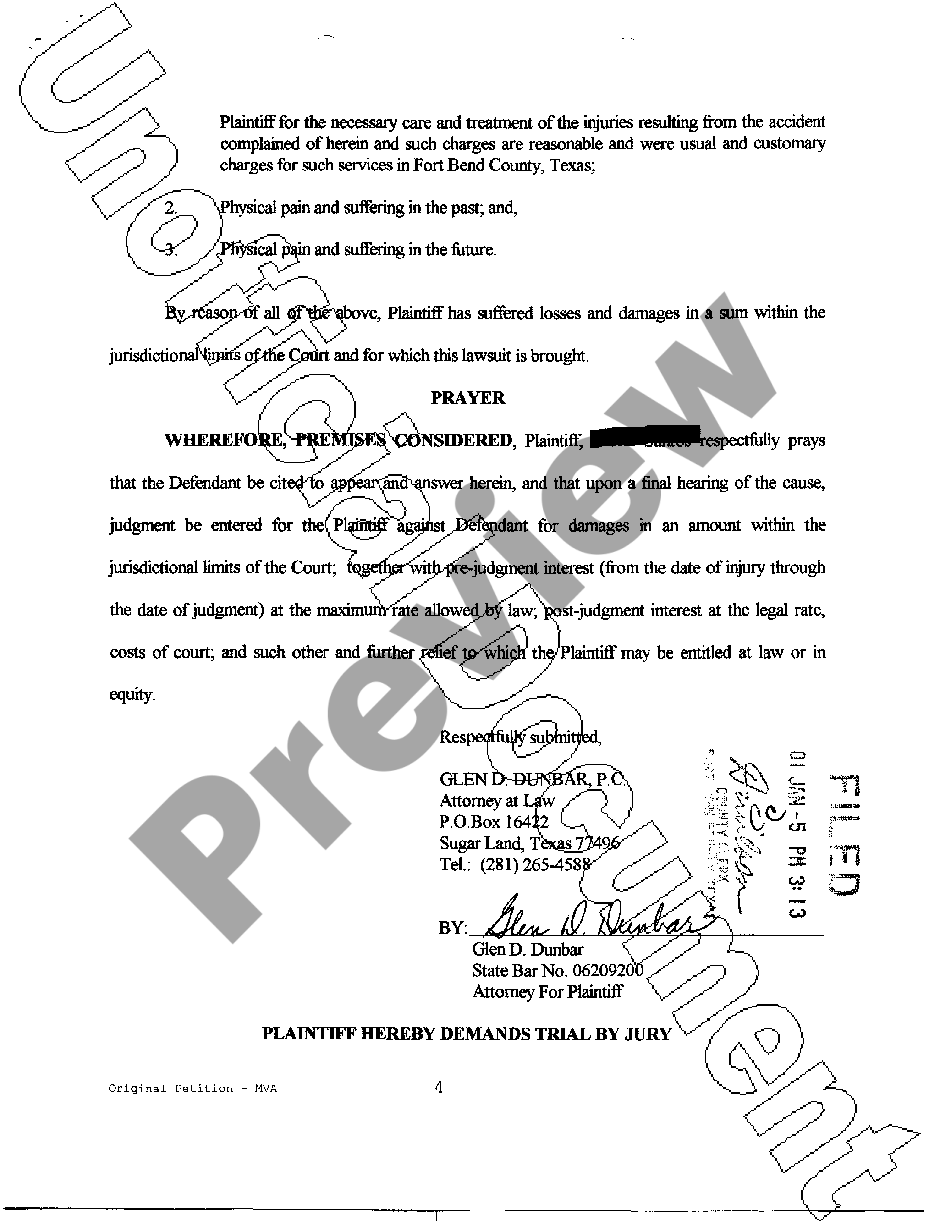 page 3 A01 Plaintiffs Original Petition preview