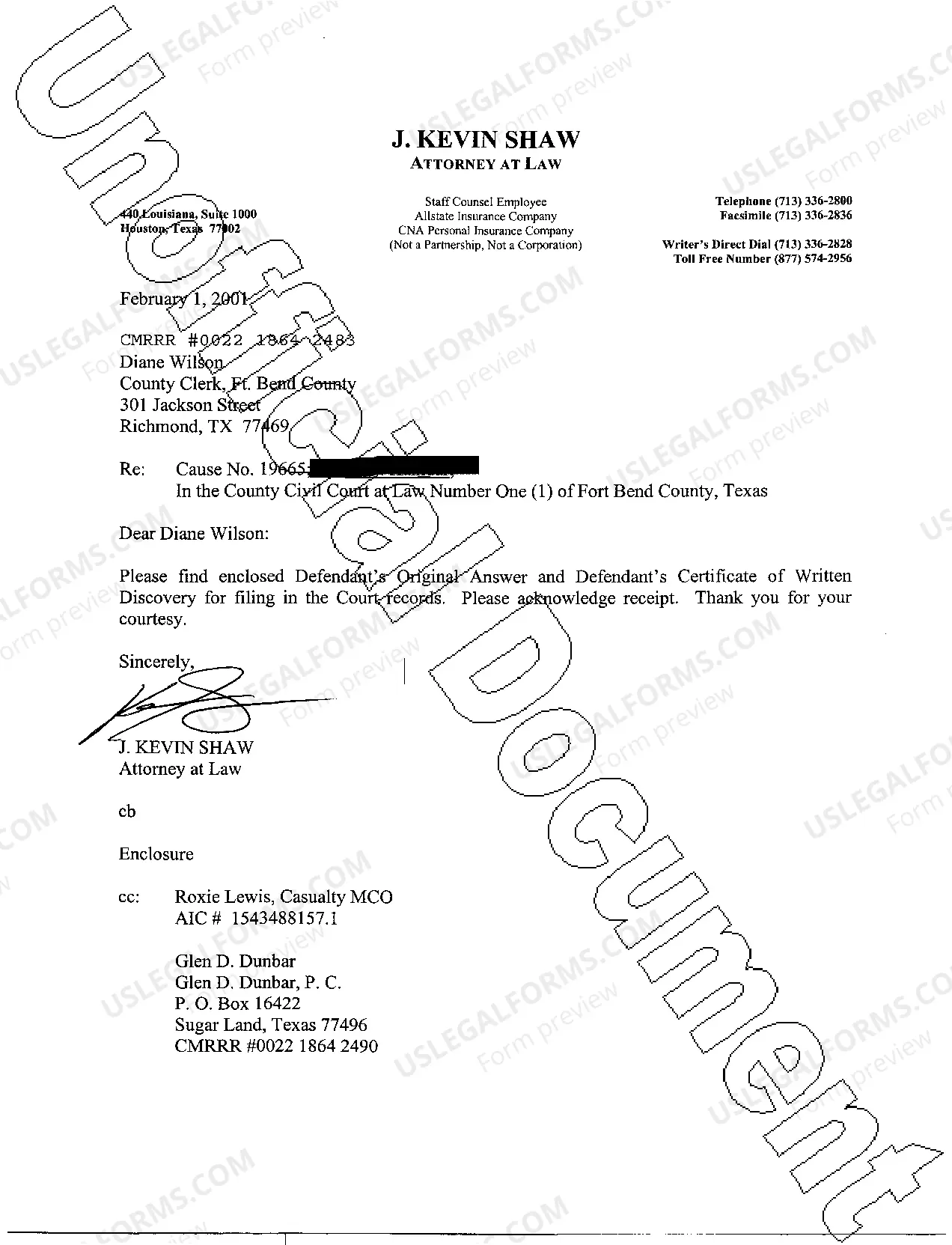 Preview A04 Defendants Original Answer