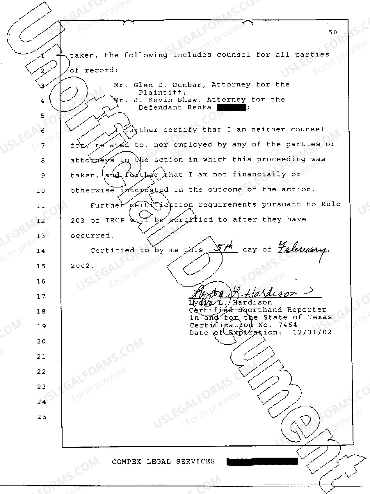 Preview A18 Reporters Certificate