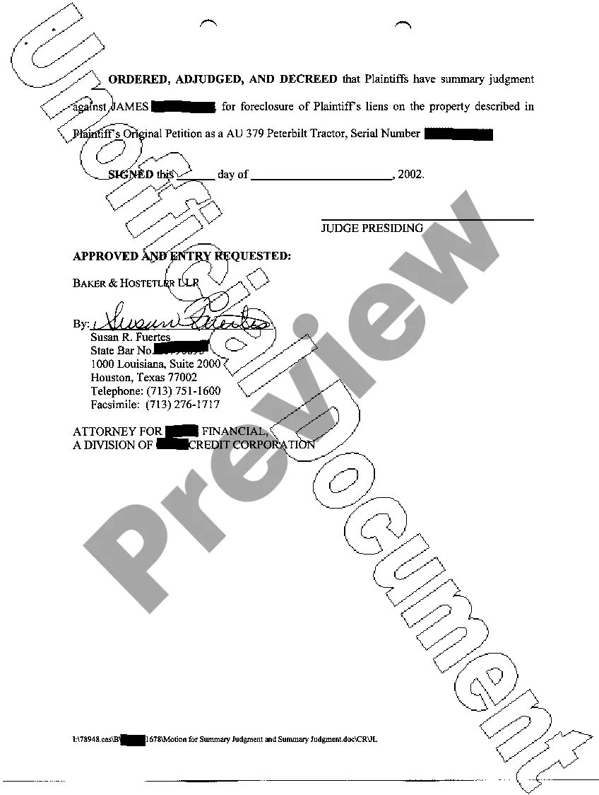 Preview A05 Summary Judgment