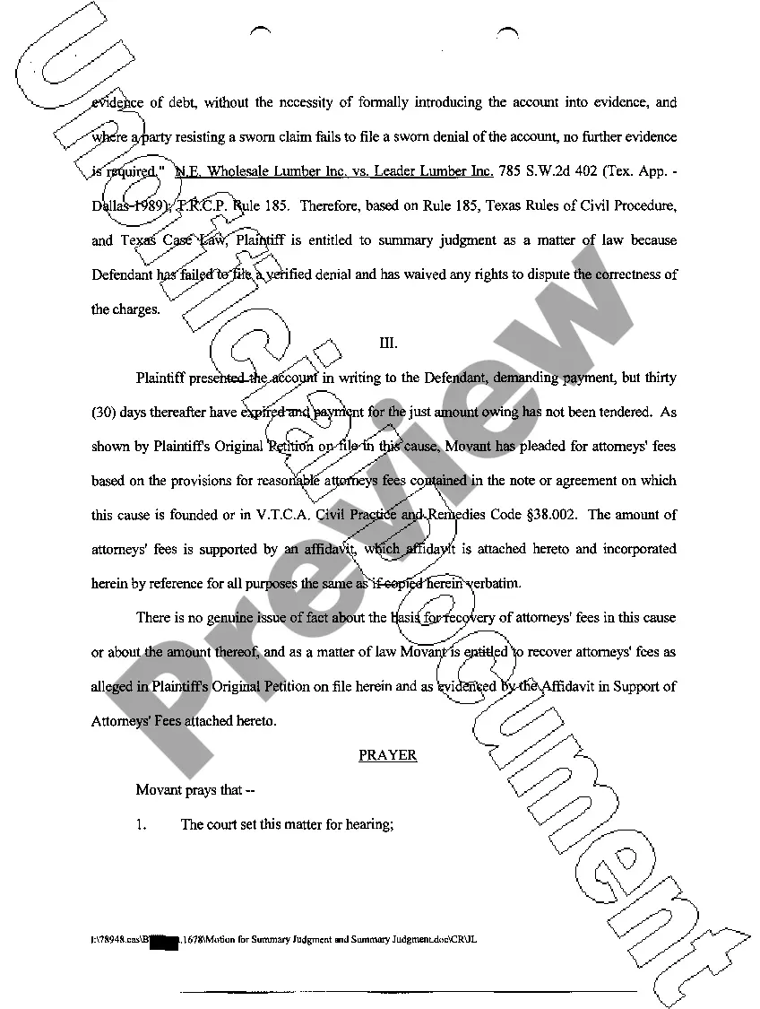 Get A04 Plaintiffs Motion For Summary Judgment Preview A04 Plaintiffs Motion For Summary Judgment