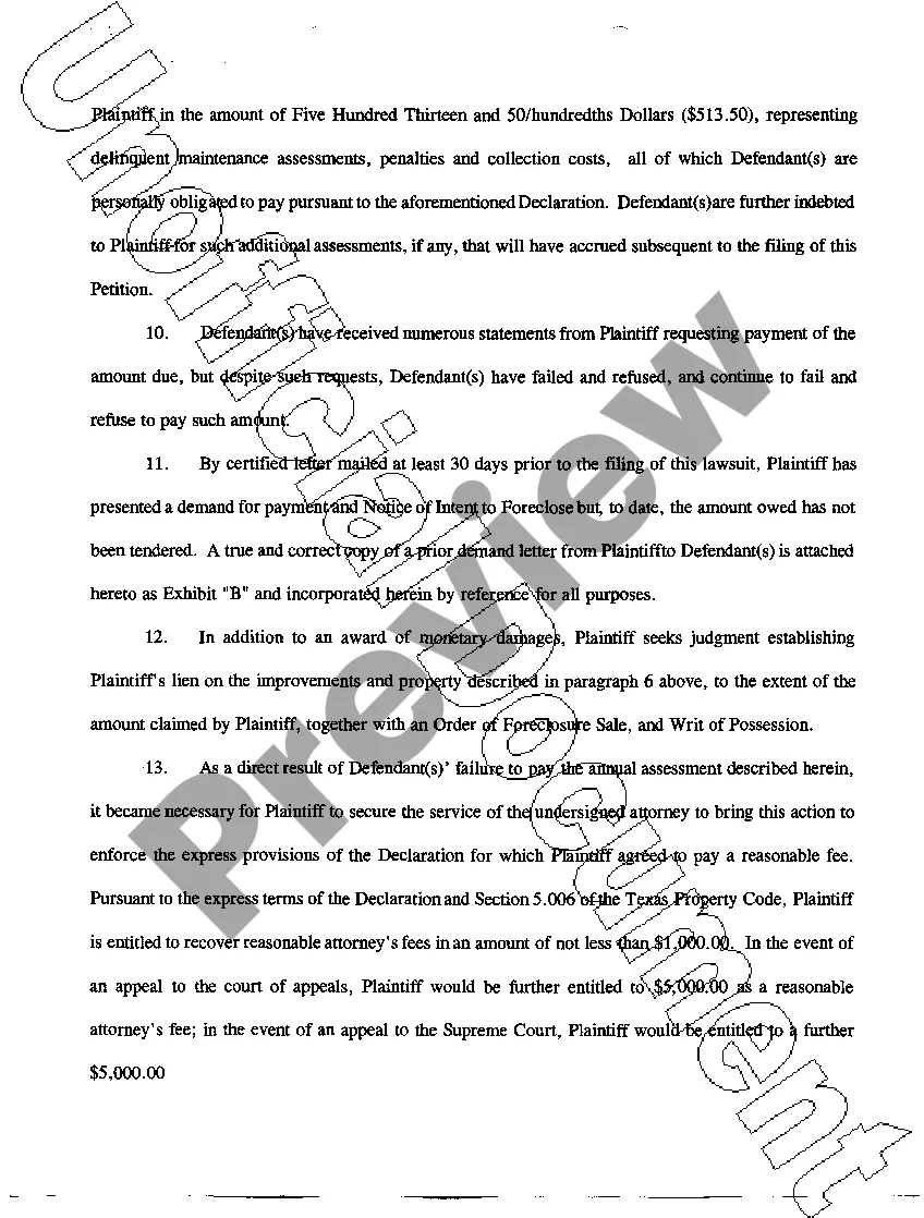 Preview A01 Plaintiffs Original Petition