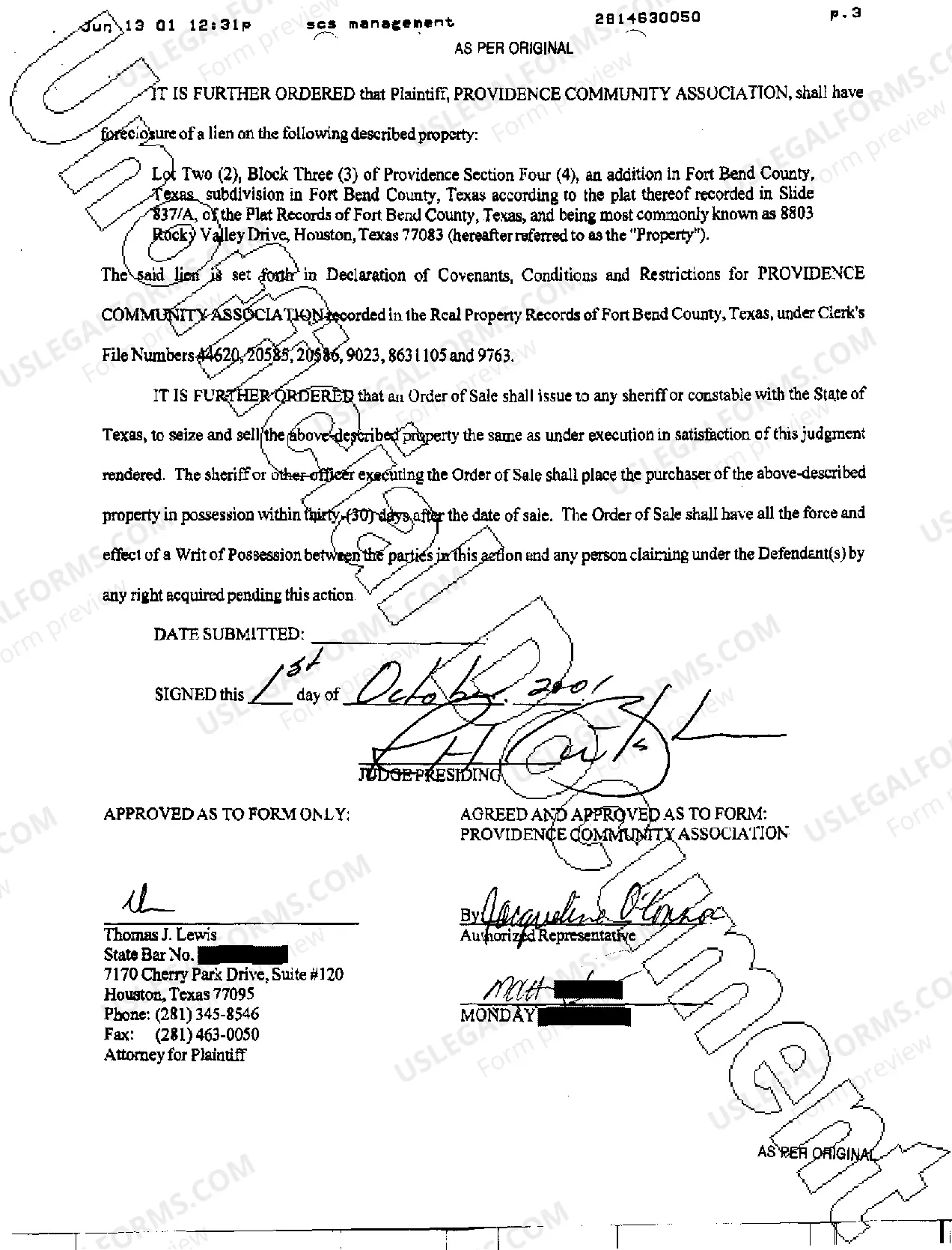 Preview A10 Agreed Judgment