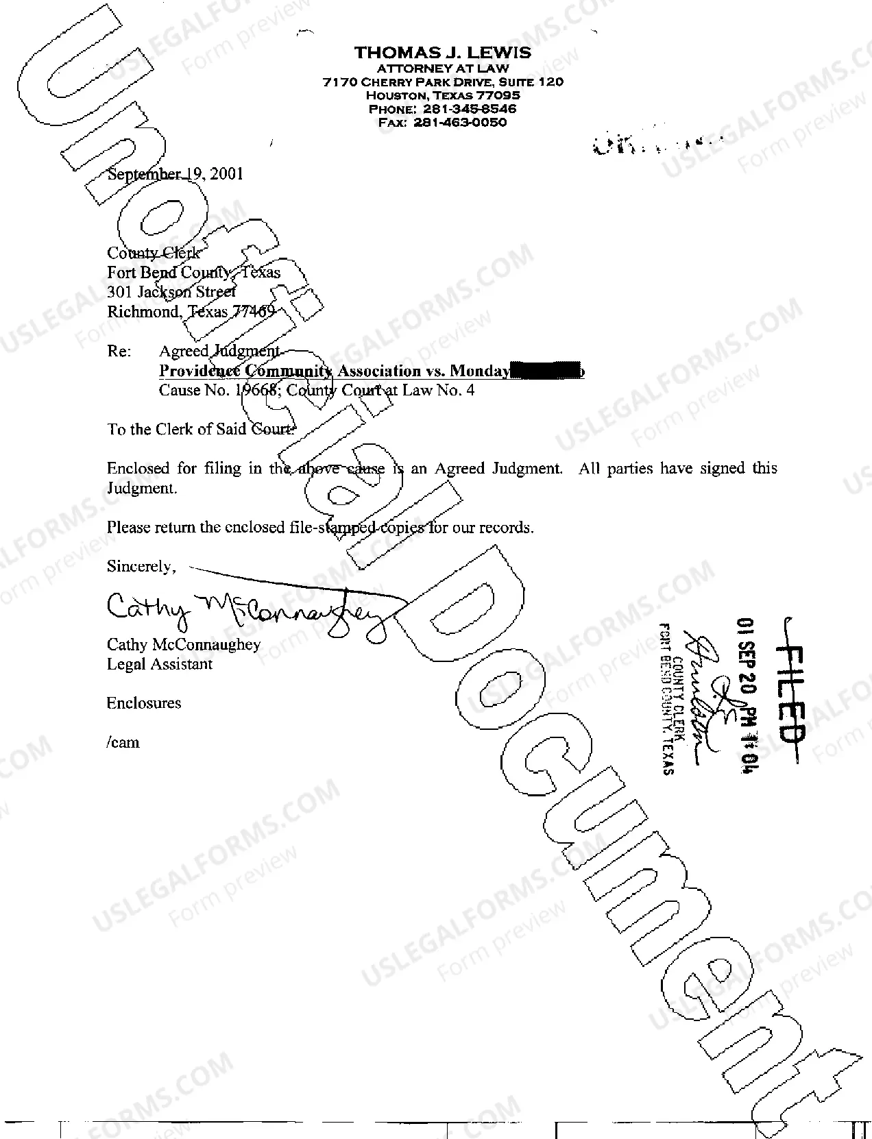 Preview A10 Agreed Judgment