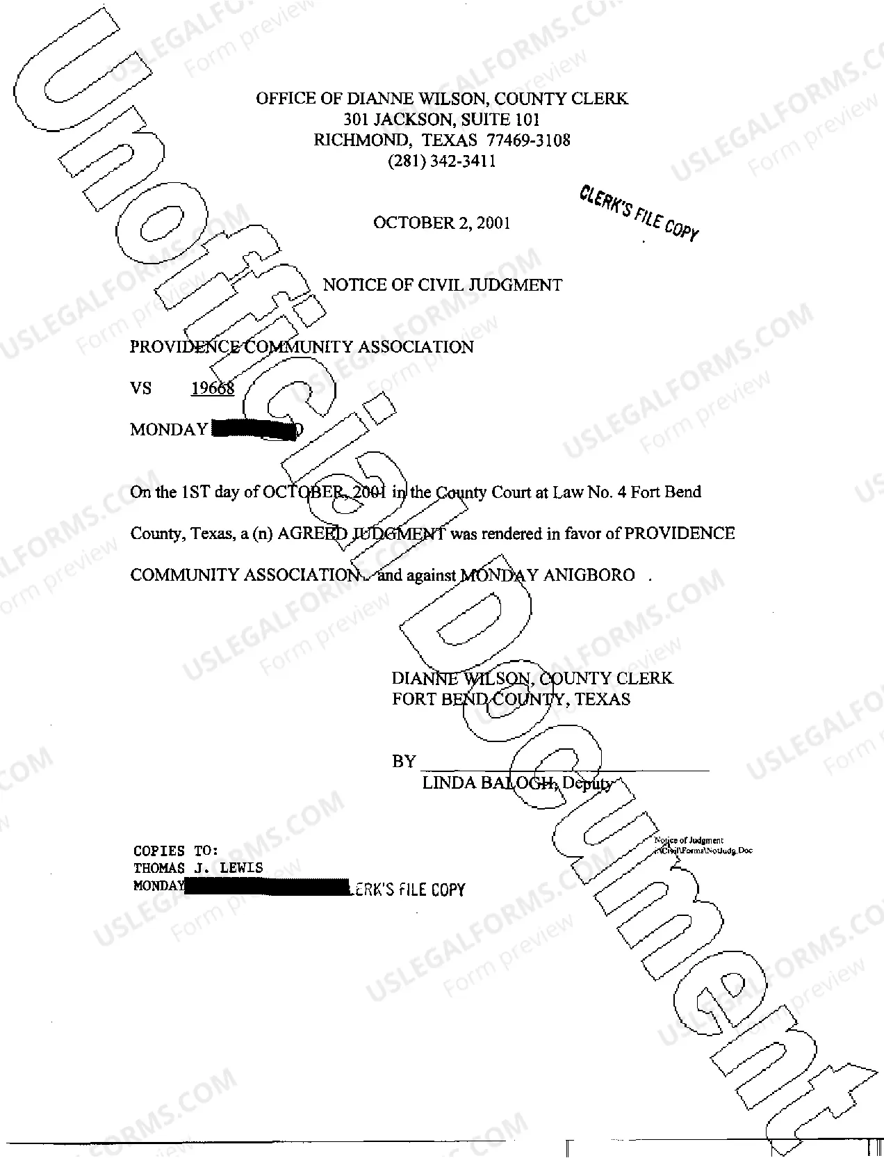 Preview A10 Agreed Judgment