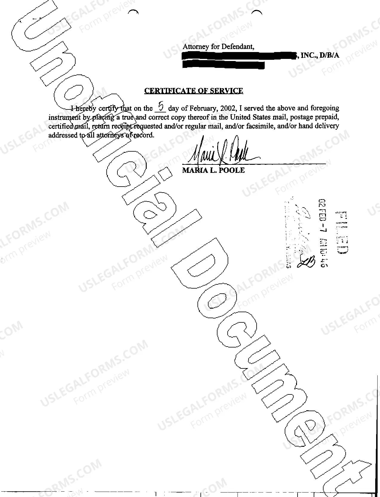 Preview A14 Notice of Deposition