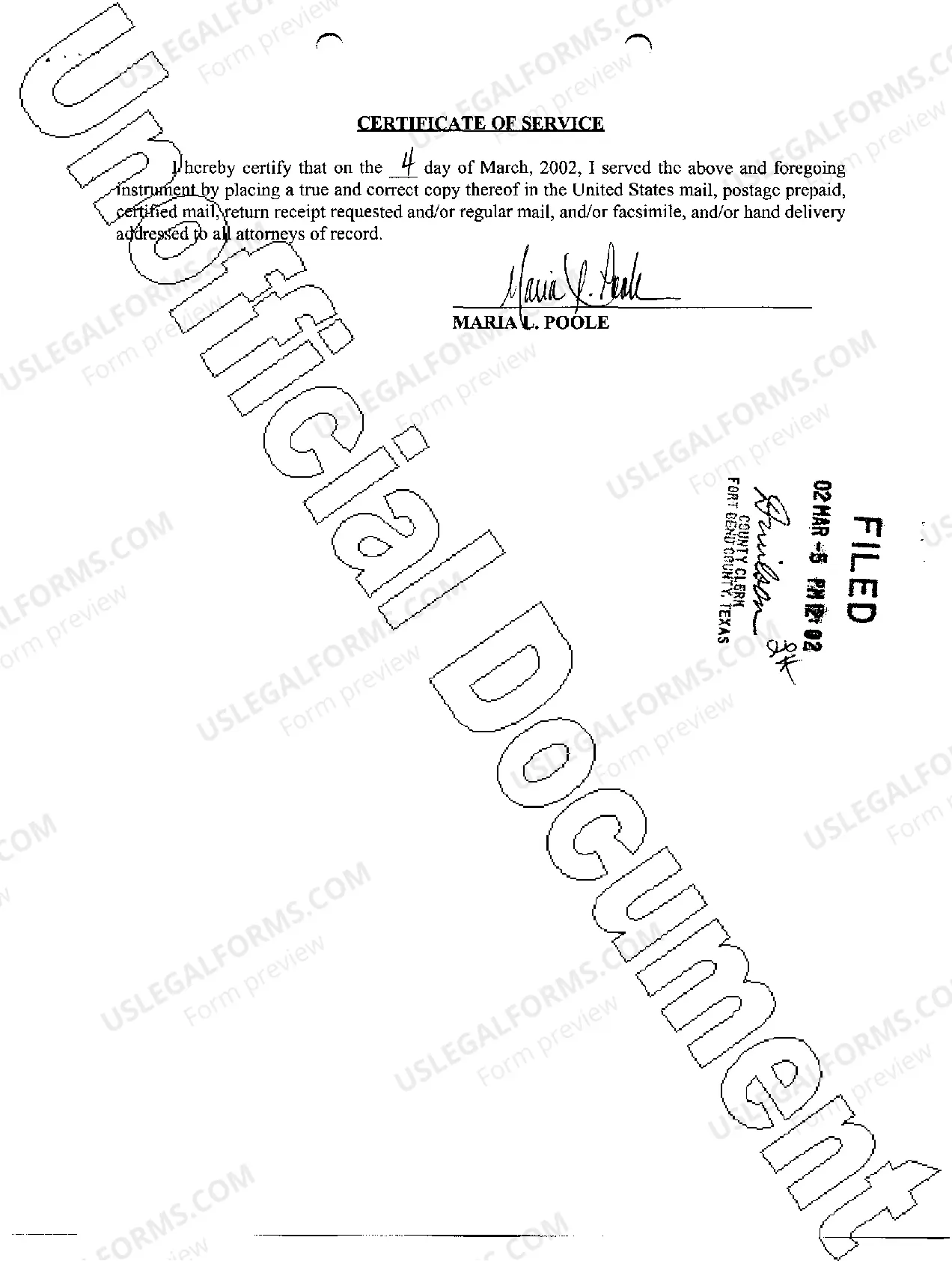 Preview A18 Defendants Certificate of Written Discovery