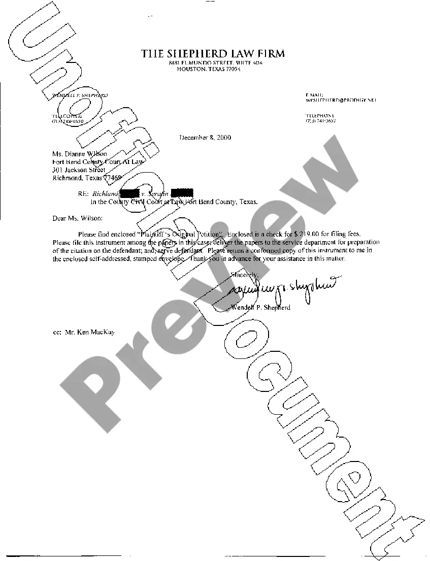 Preview A01 Plaintiffs Original Petition