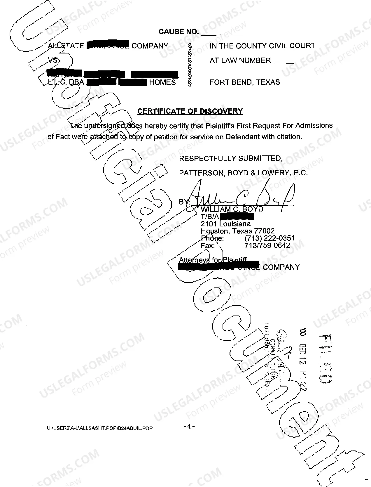 Preview A01 Plaintiffs Original Petition