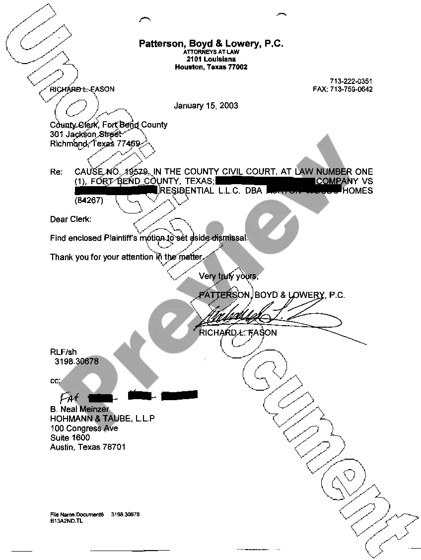 Preview A08 Plaintiffs Motion To Set Aside Dismissal