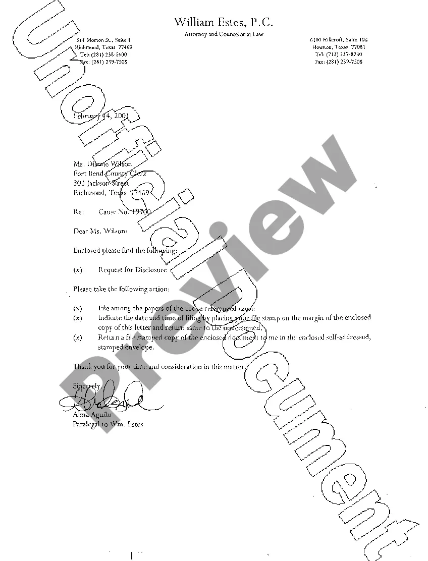 Preview A04 Defendant Request For Disclosure