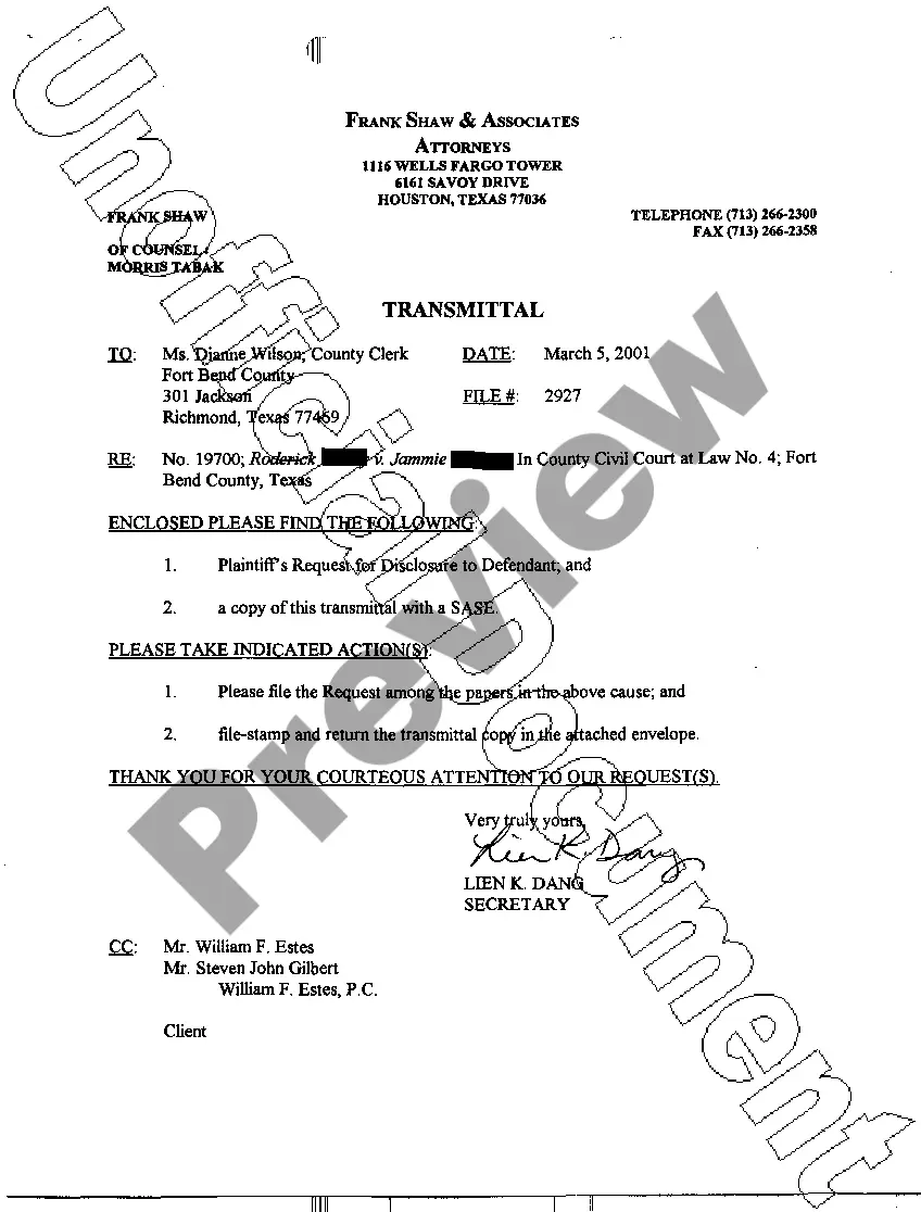 Preview A08 Plaintiffs Requests For Disclosure