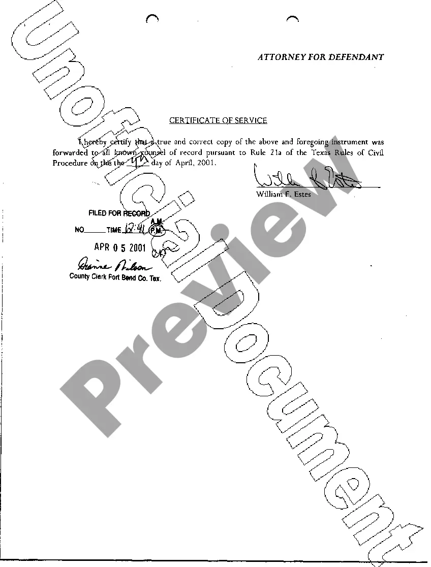 Preview A09 Certificate of Written Discovery