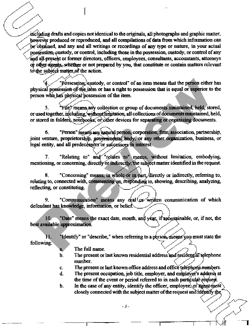 Preview A13 Plaintiffs First Request For Production