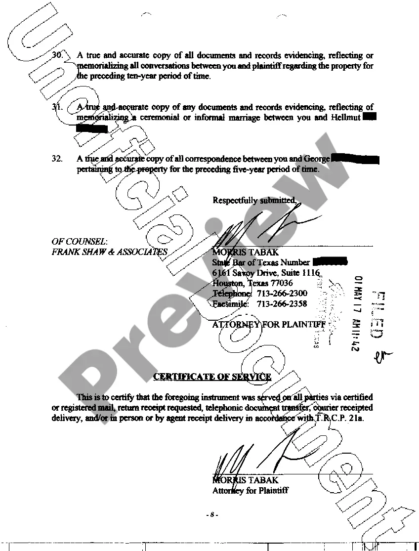 Preview A13 Plaintiffs First Request For Production