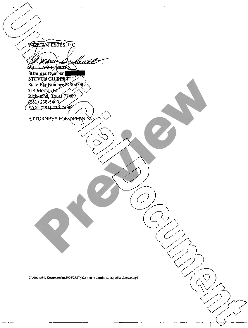 Get A17 Order of Dismissal Preview A17 Order of Dismissal