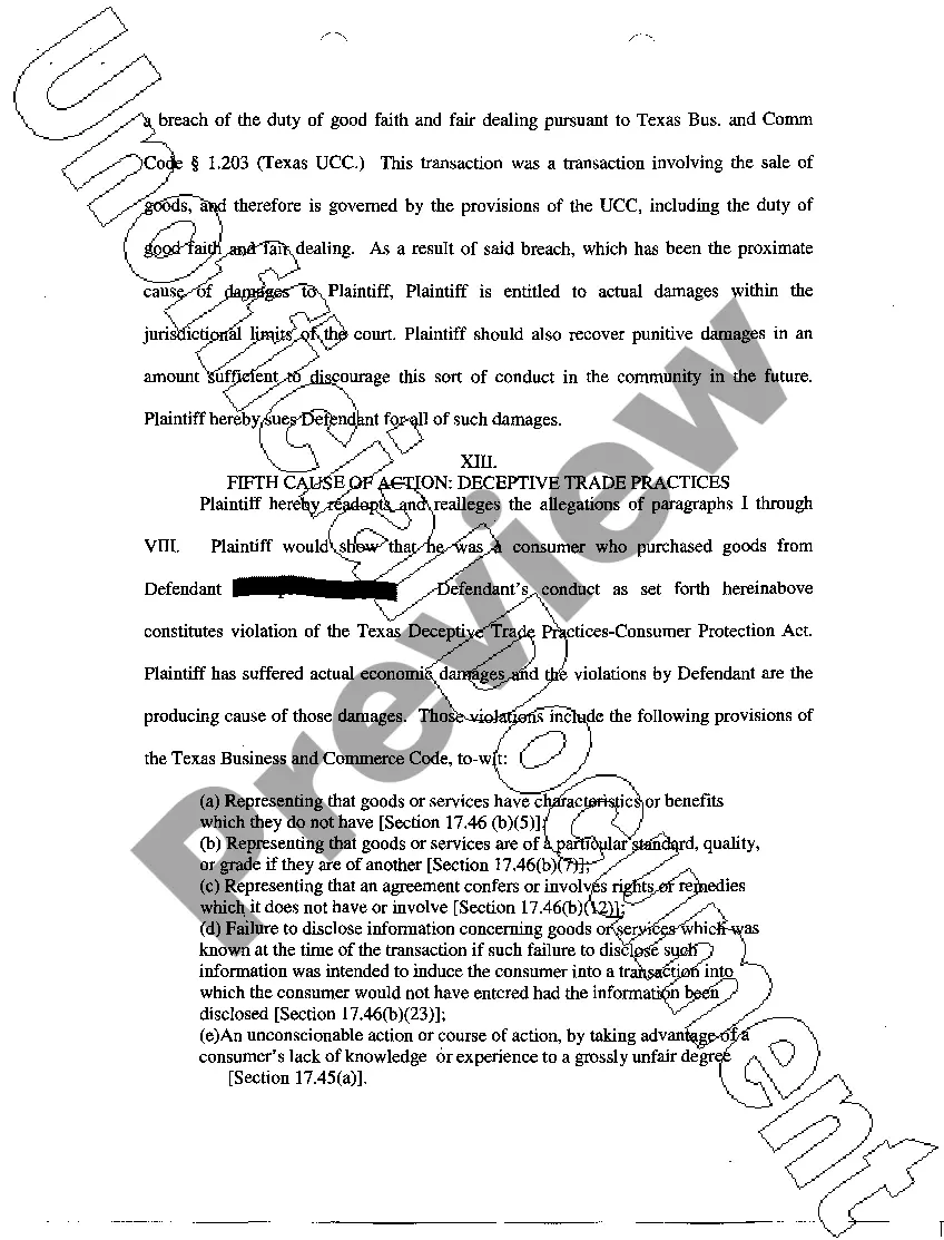 Preview A01 Plaintiffs Original Petition