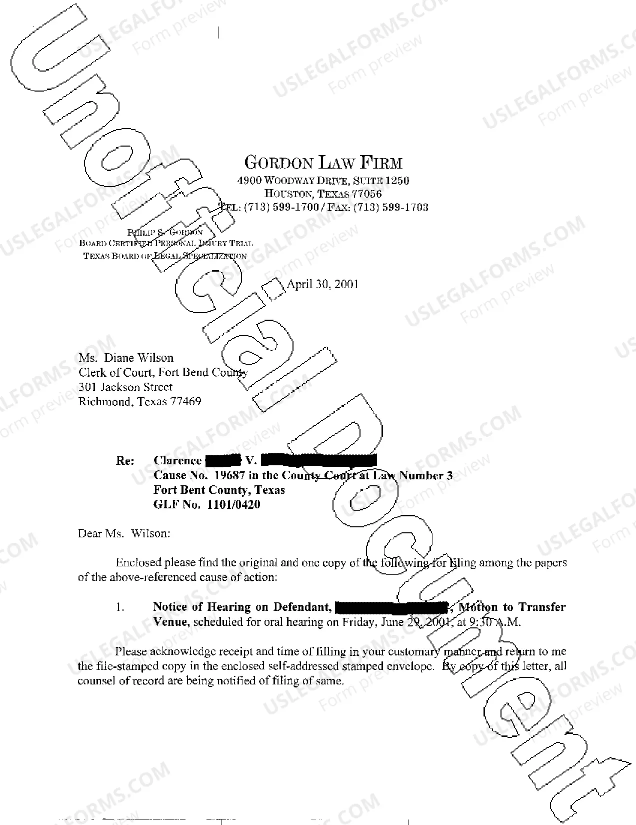 Preview A09 Notice of Hearing On Defendant