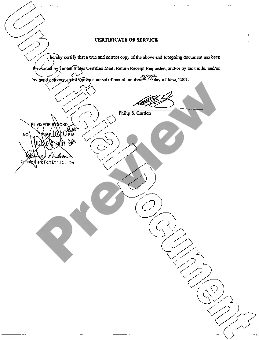 Preview A14 Notice of Filing Rule 11 Agreement