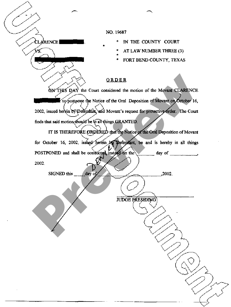 san-antonio-texas-order-of-motion-for-protective-order-us-legal-forms