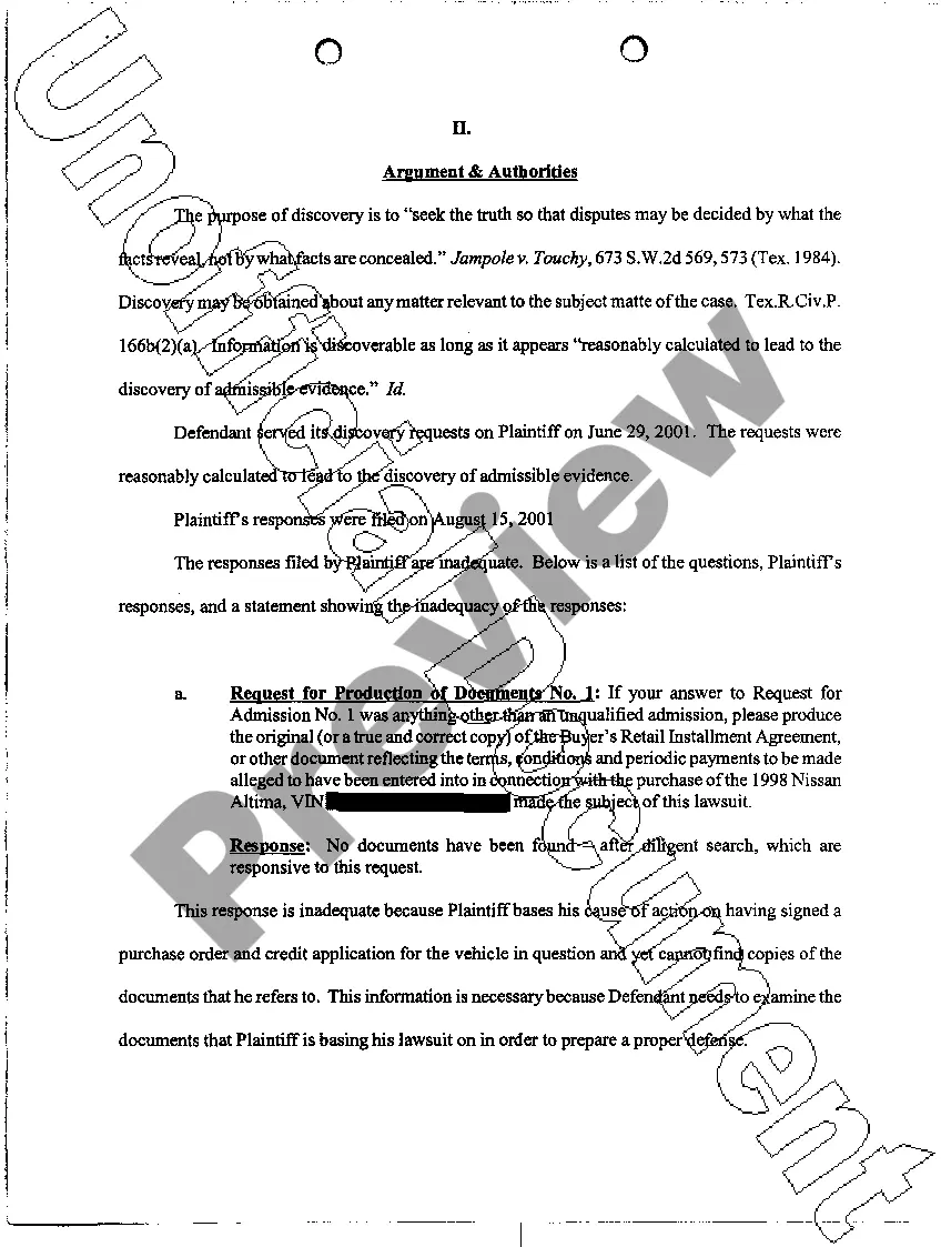 Preview A25 Motion to Compel