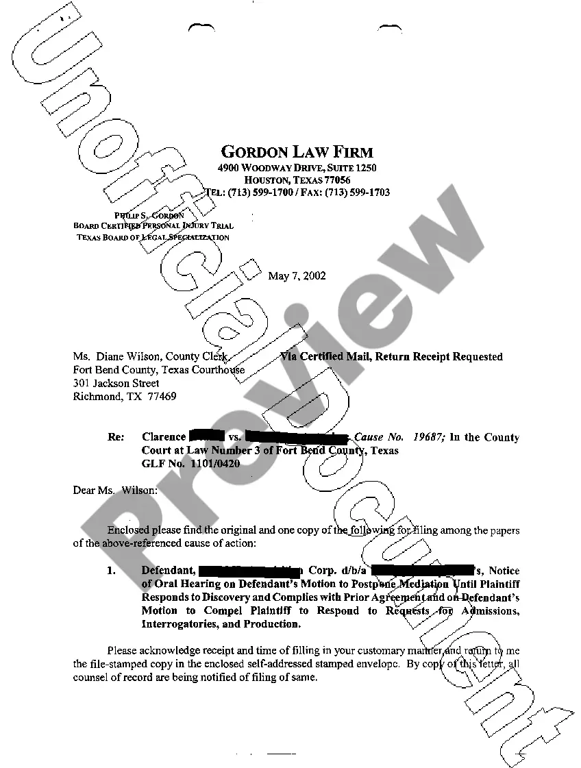 Get A26 Notice of Hearing On Motion to Compel Preview A26 Notice of Hearing On Motion to Compel