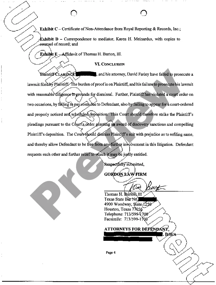 Preview A49 Motion to Strike Pleadings