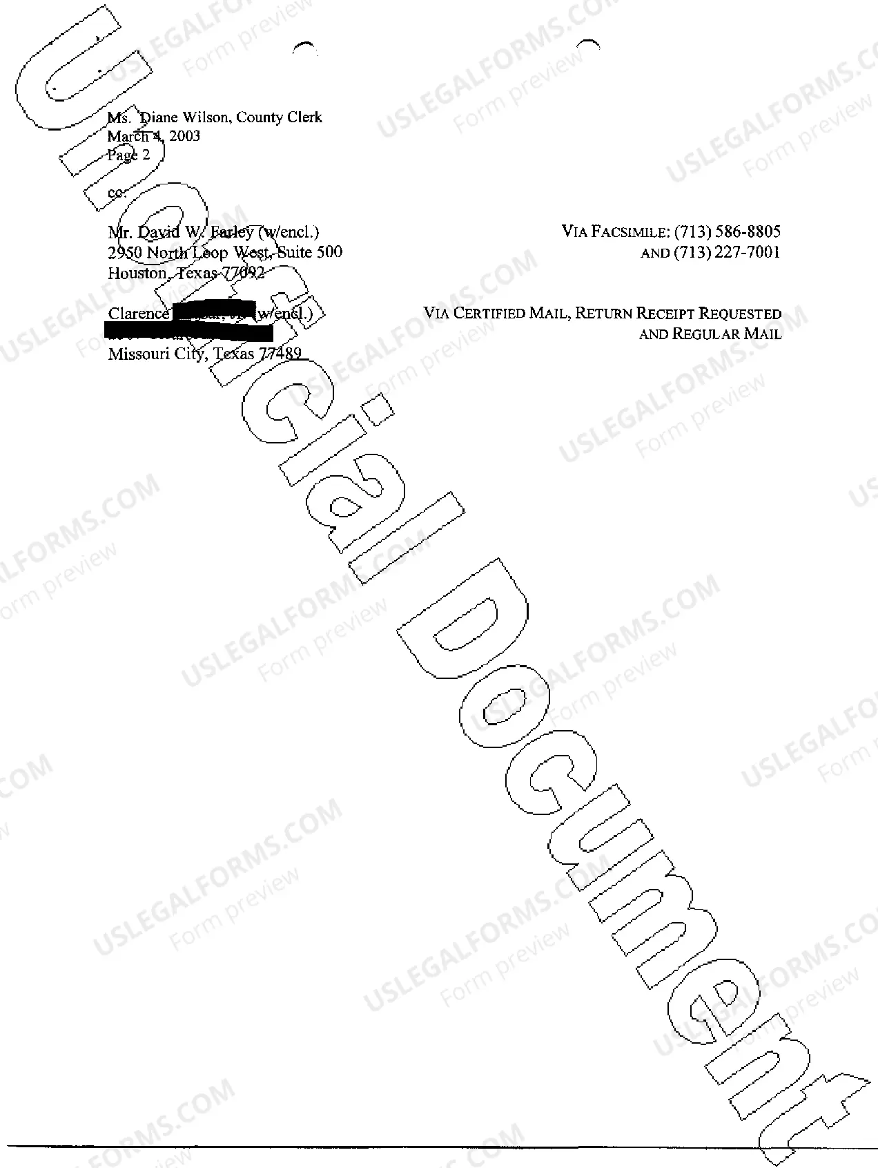 Preview A50 Notice of Hearing