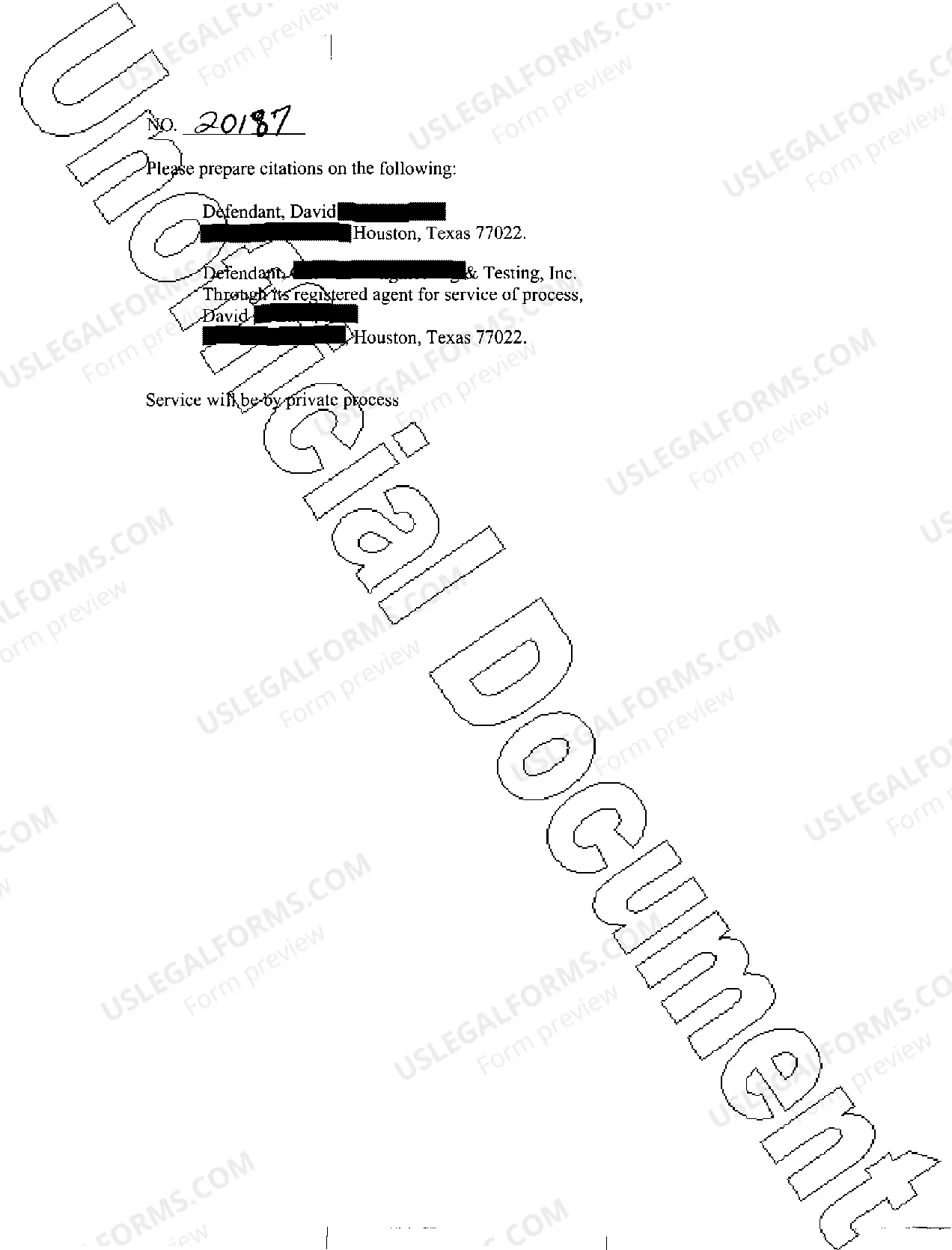 Preview A01 Plaintiff's Original Petition