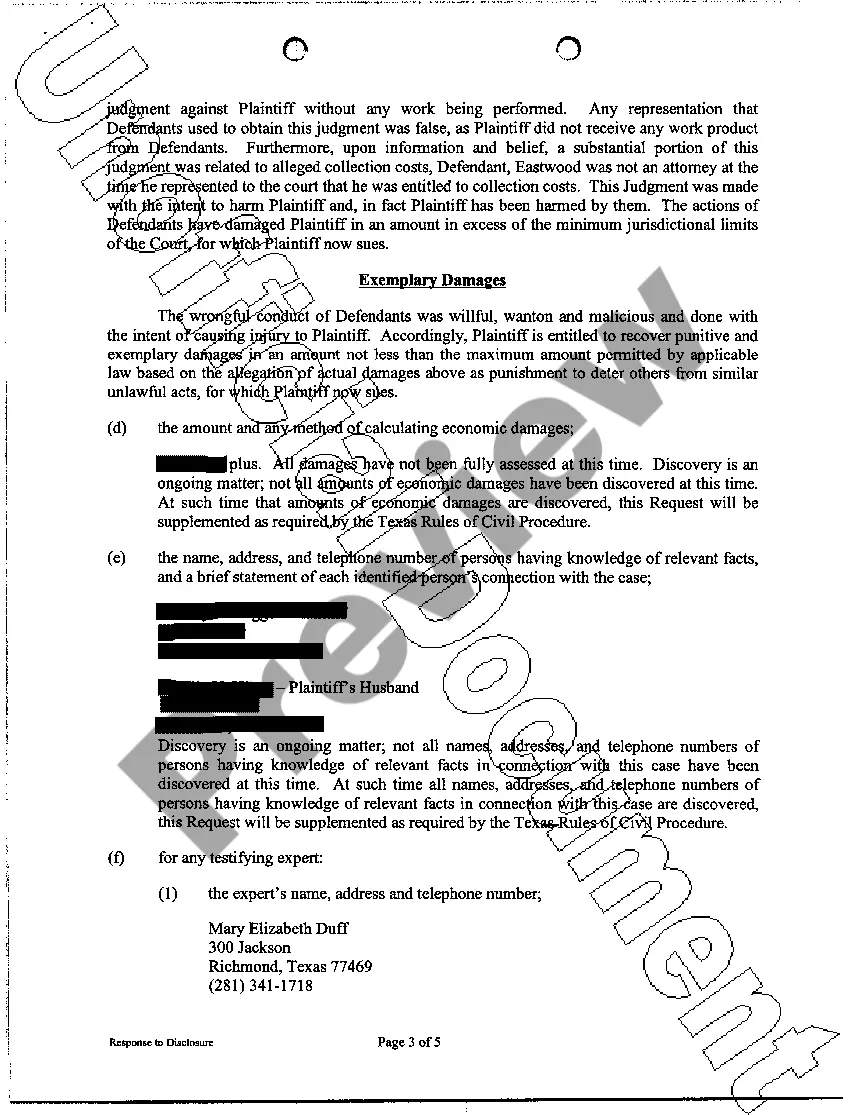 Preview A14 Plaintiff's Certificate of Written Discovery