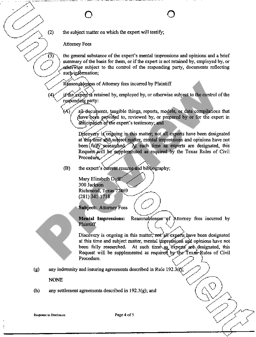 Preview A14 Plaintiff's Certificate of Written Discovery