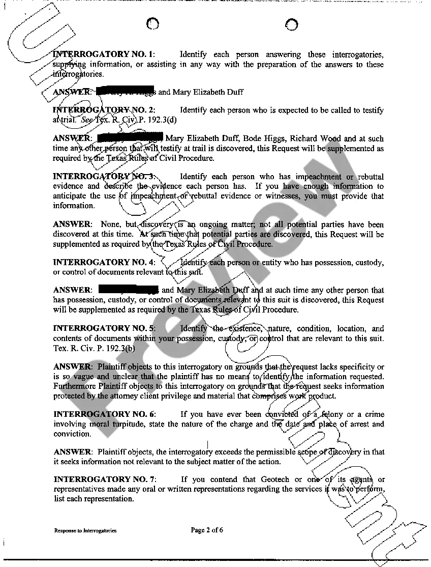 Preview A14 Plaintiff's Certificate of Written Discovery