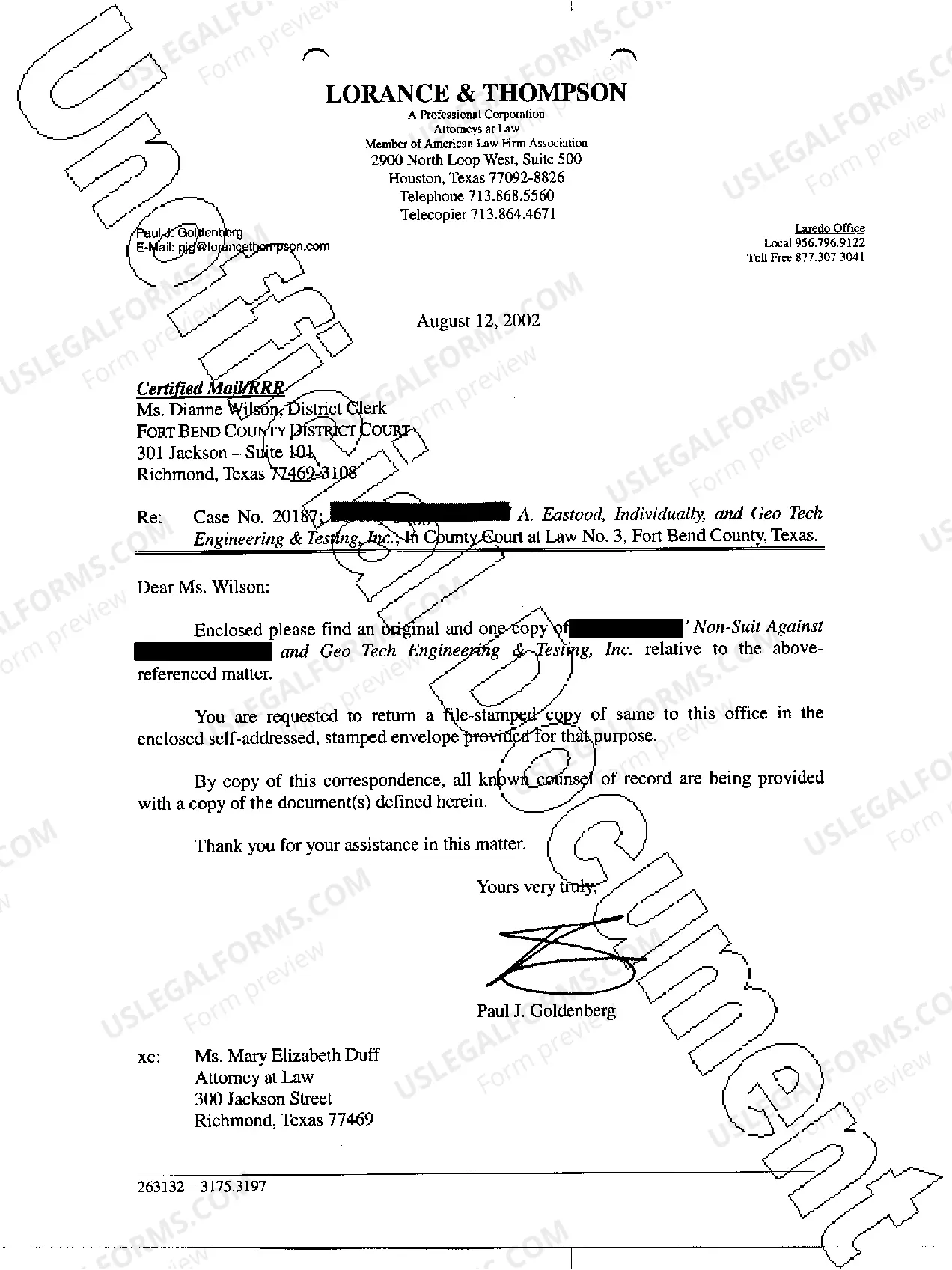 Preview A17 Notice of Nonsuit