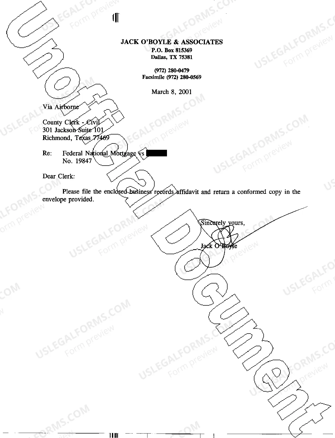 Preview A06 Notice of Intent To Introduce Business Records