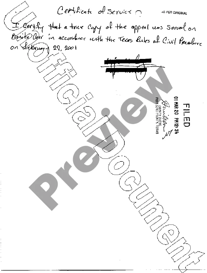 Get A01 Appeal Transcript following eviction Preview A01 Appeal Transcript following eviction