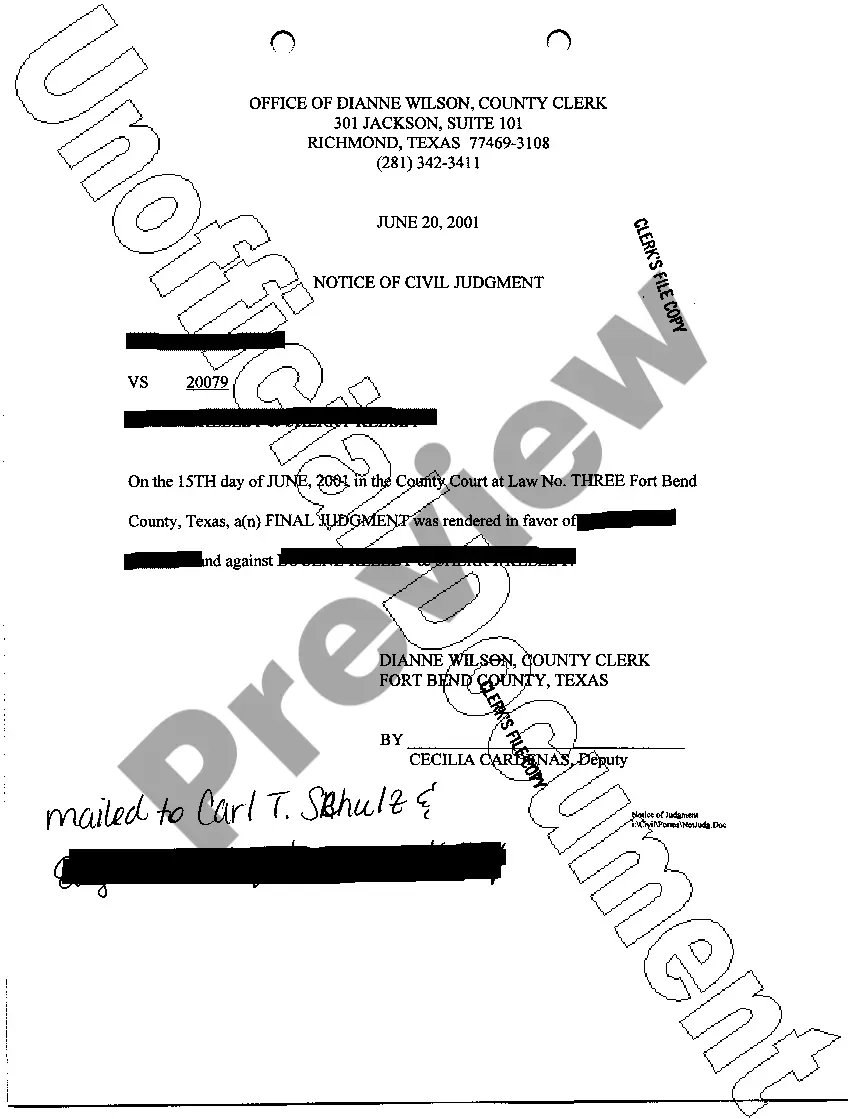 Preview A04 Civil Docket Notice