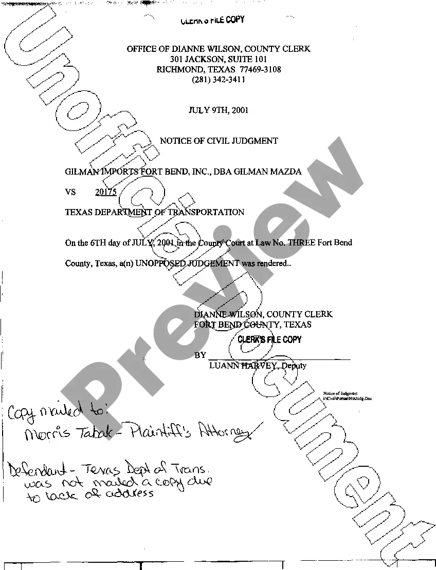 Preview A02 Unopposed Final Judgment