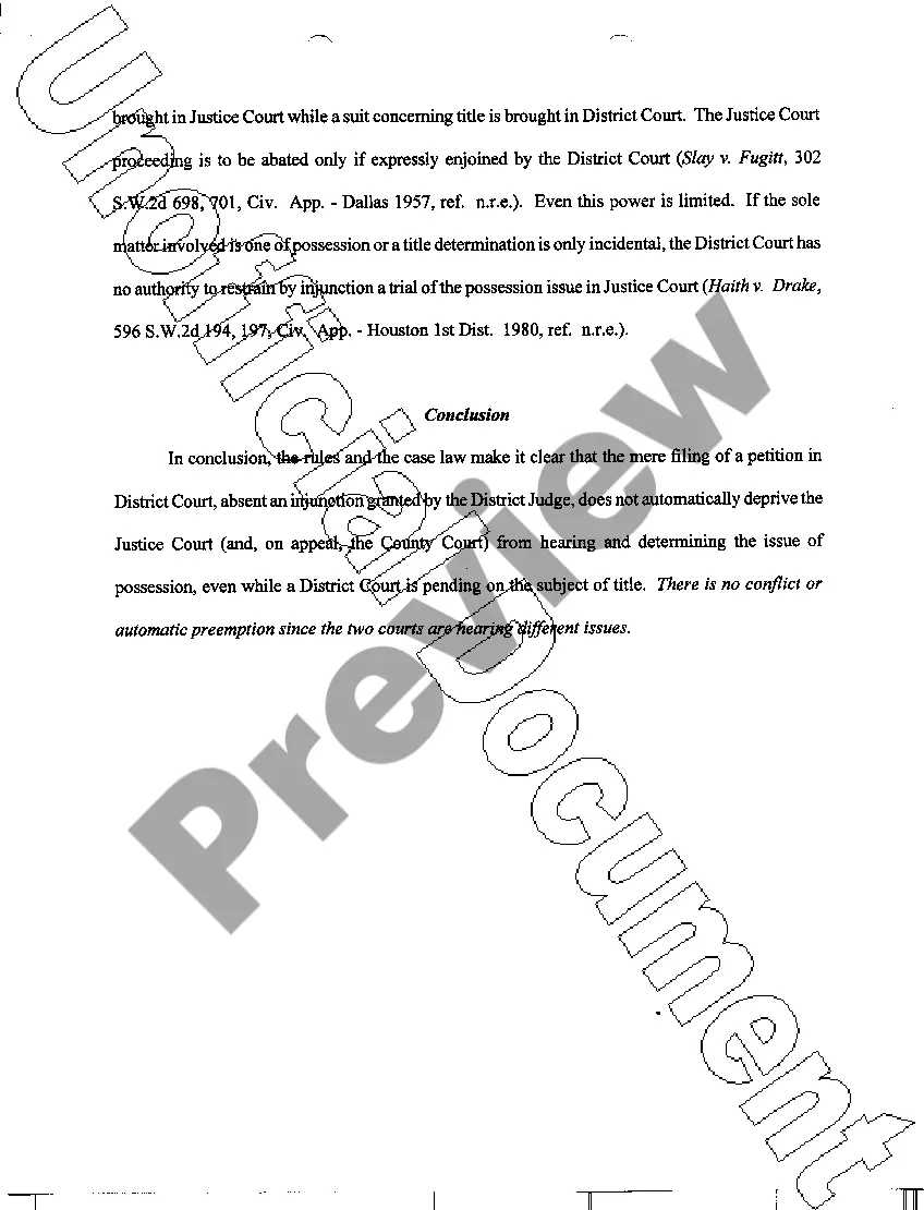 Preview A07 First Amended Complaint for Forcible Detainer