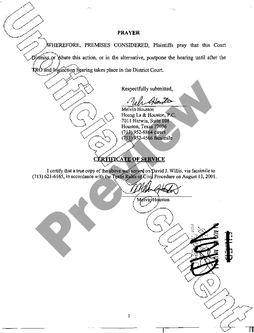 Get A09 Defendant's Emergency Motion for Dismissal Preview A09 Defendant's Emergency Motion for Dismissal