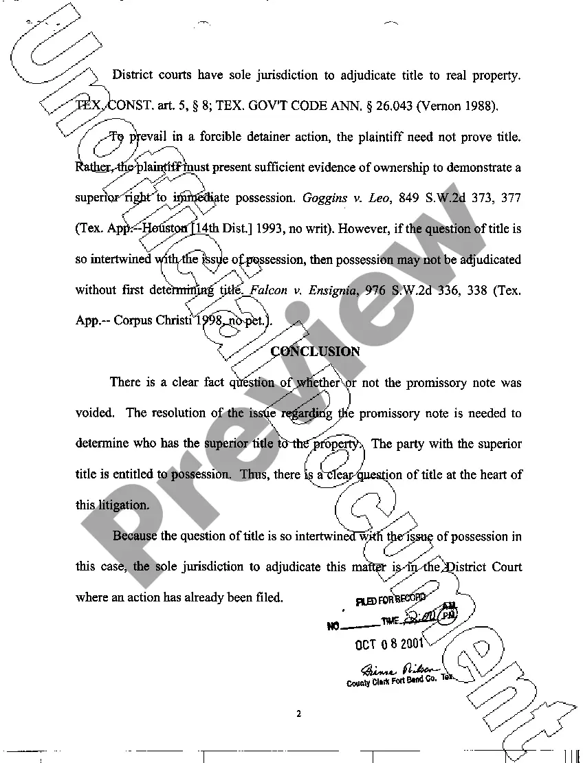 Get A11 Brief in Support of Defendant's Position Preview A11 Brief in Support of Defendant's Position