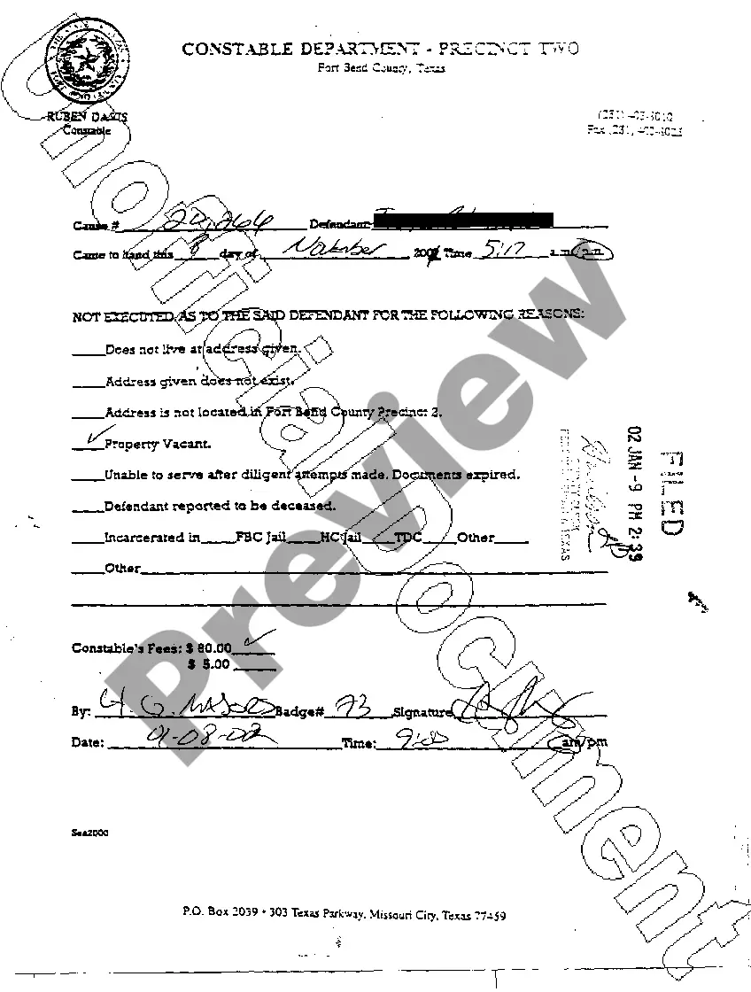 Get A13 Writ of Possession Preview A13 Writ of Possession