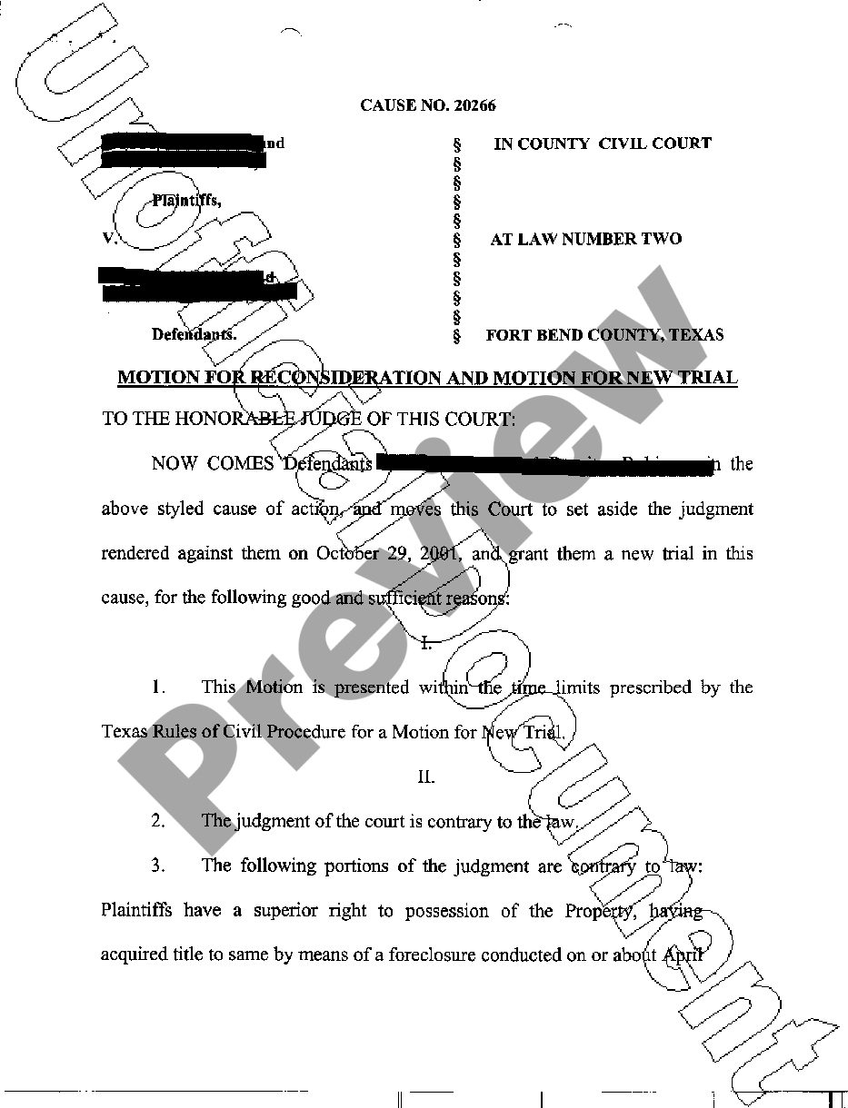 ca sample motion for reconsideration