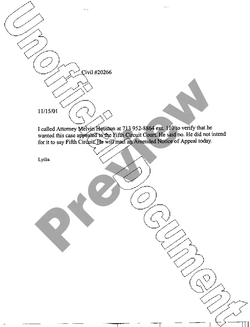 Preview A22 Notice of Appeal from Judgment