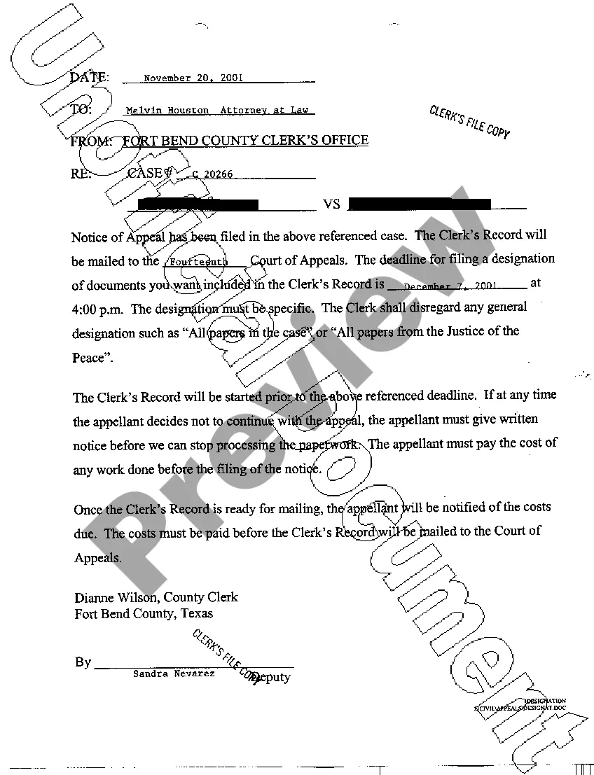 Get A23 Notice of Appeal From Judgment Preview A23 Notice of Appeal From Judgment