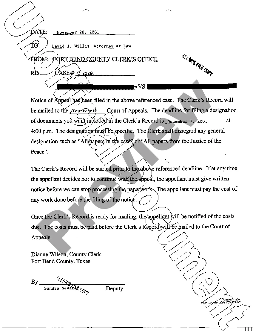 Get A23 Notice of Appeal From Judgment Preview A23 Notice of Appeal From Judgment