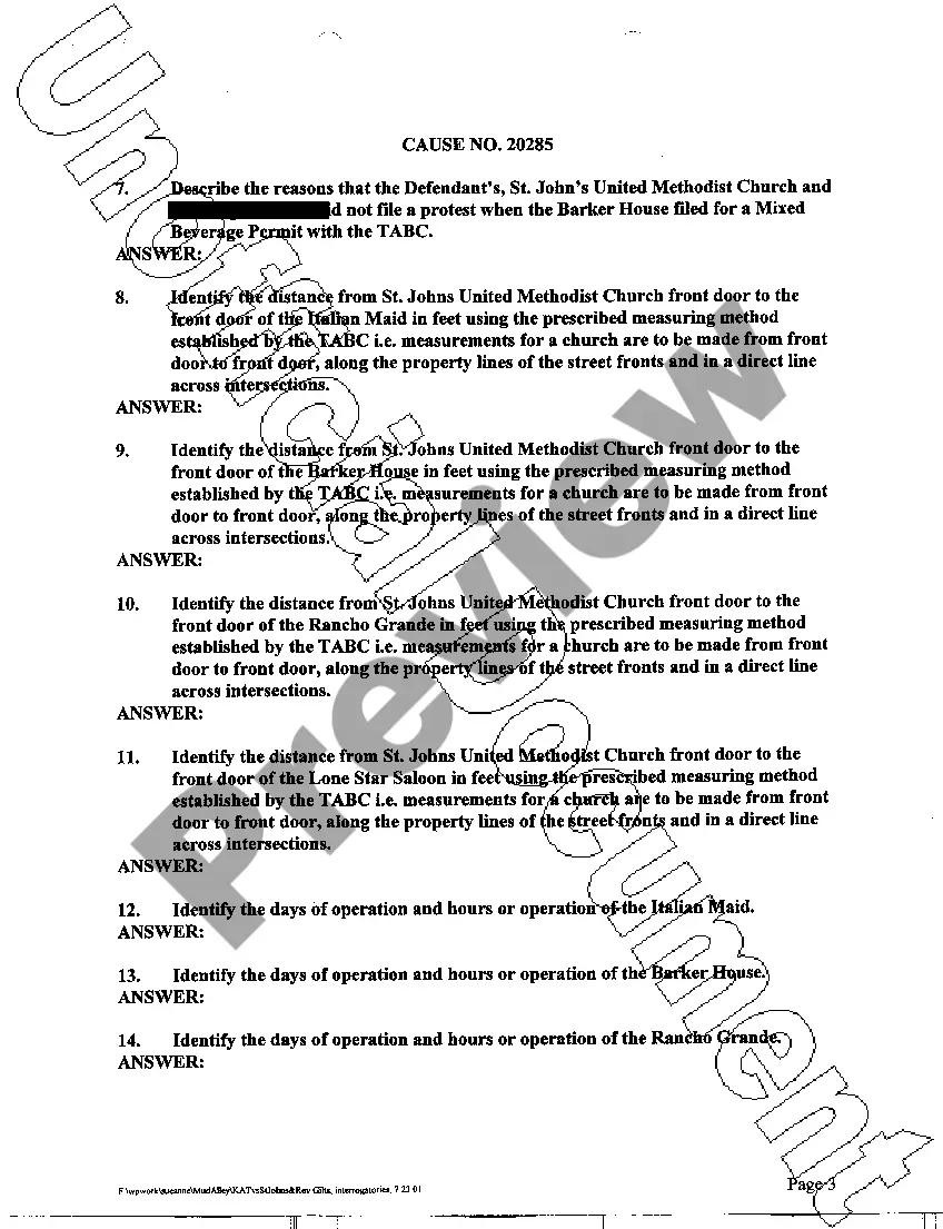 Preview A04 Plaintiff's Request for Interrogatories