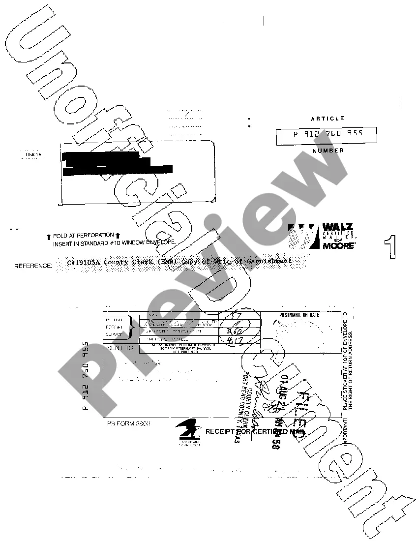 Get A02 Writ of Garnishment Preview A02 Writ of Garnishment