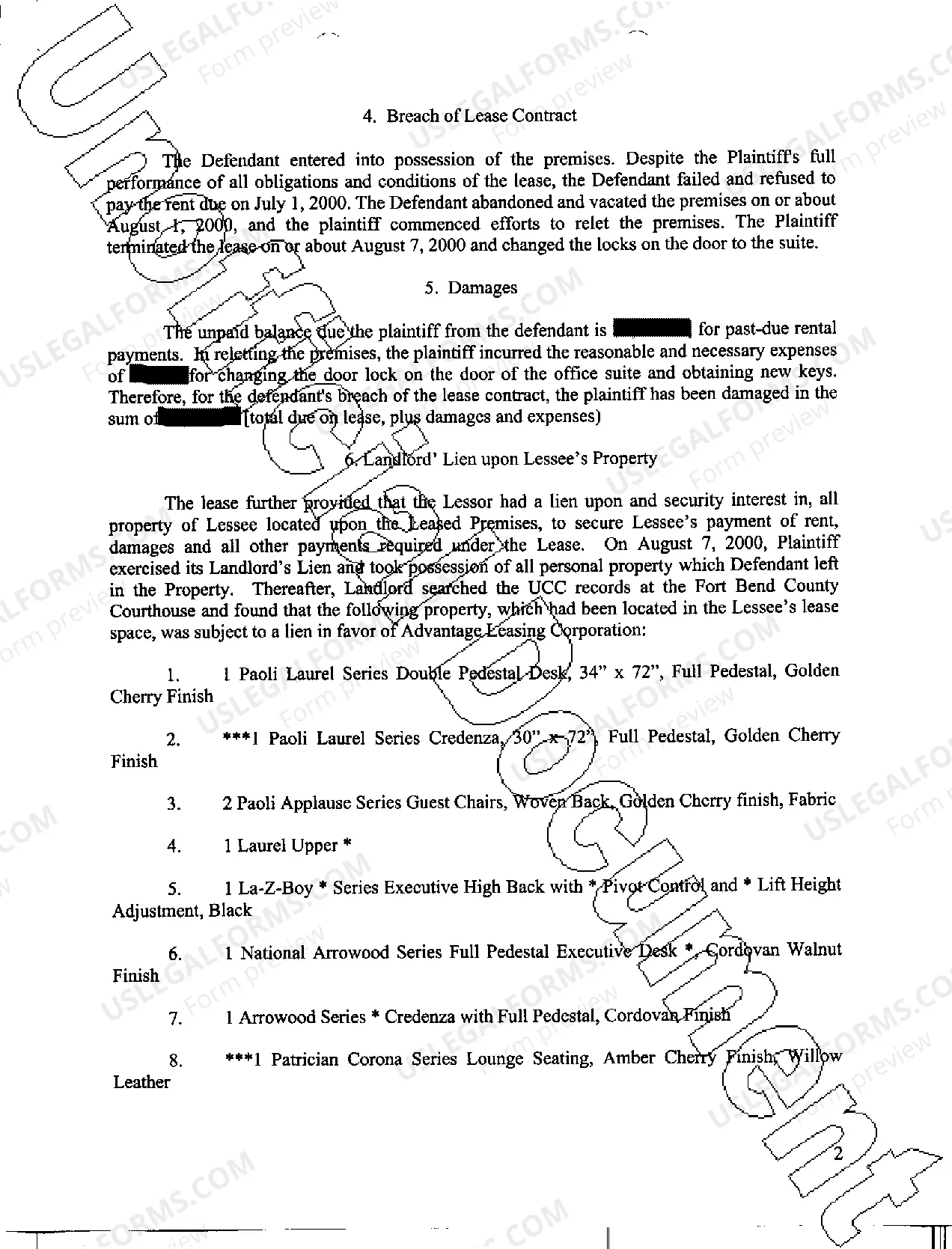 Preview A01 Plaintiff's Original Petition