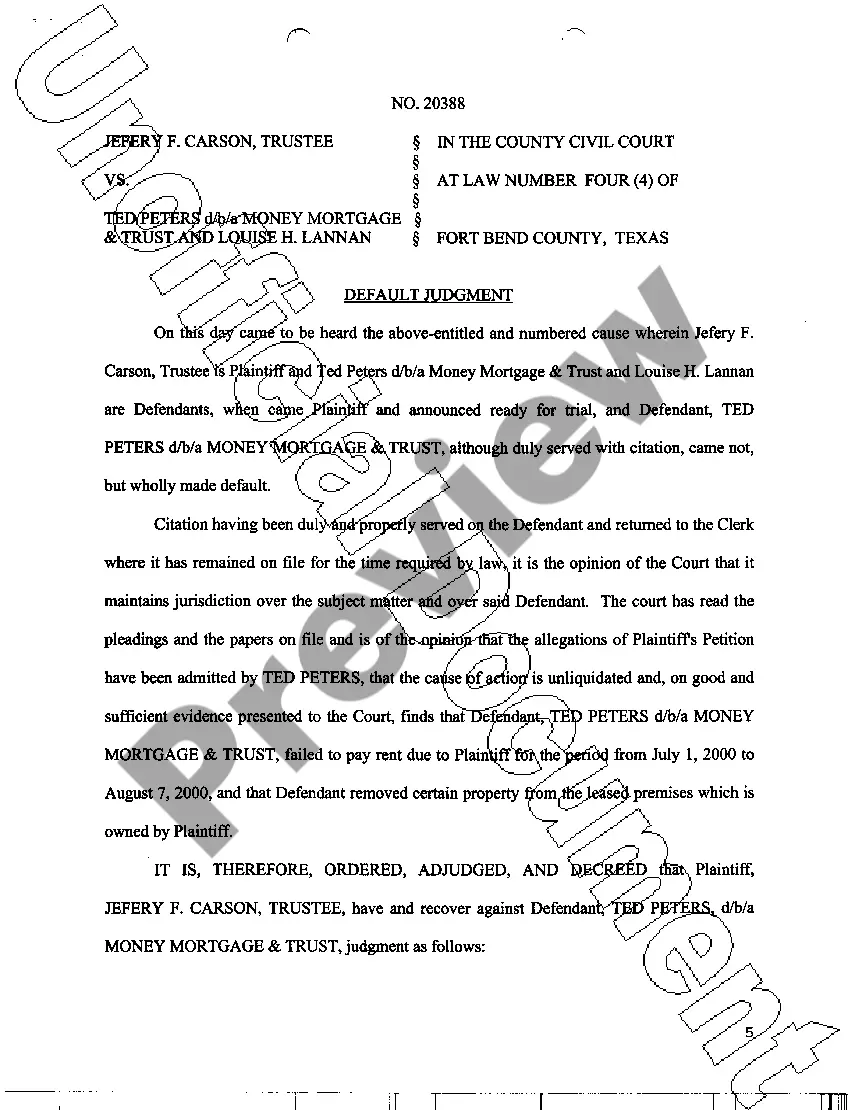 Get A05 Motion for Default Judgment Preview A05 Motion for Default Judgment